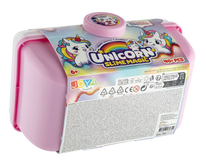 Joya Creative Unicorn Slijm Pakket 75 Delig – Complete Slime Maak Set voor Kinderen met Unicorn Accessoires