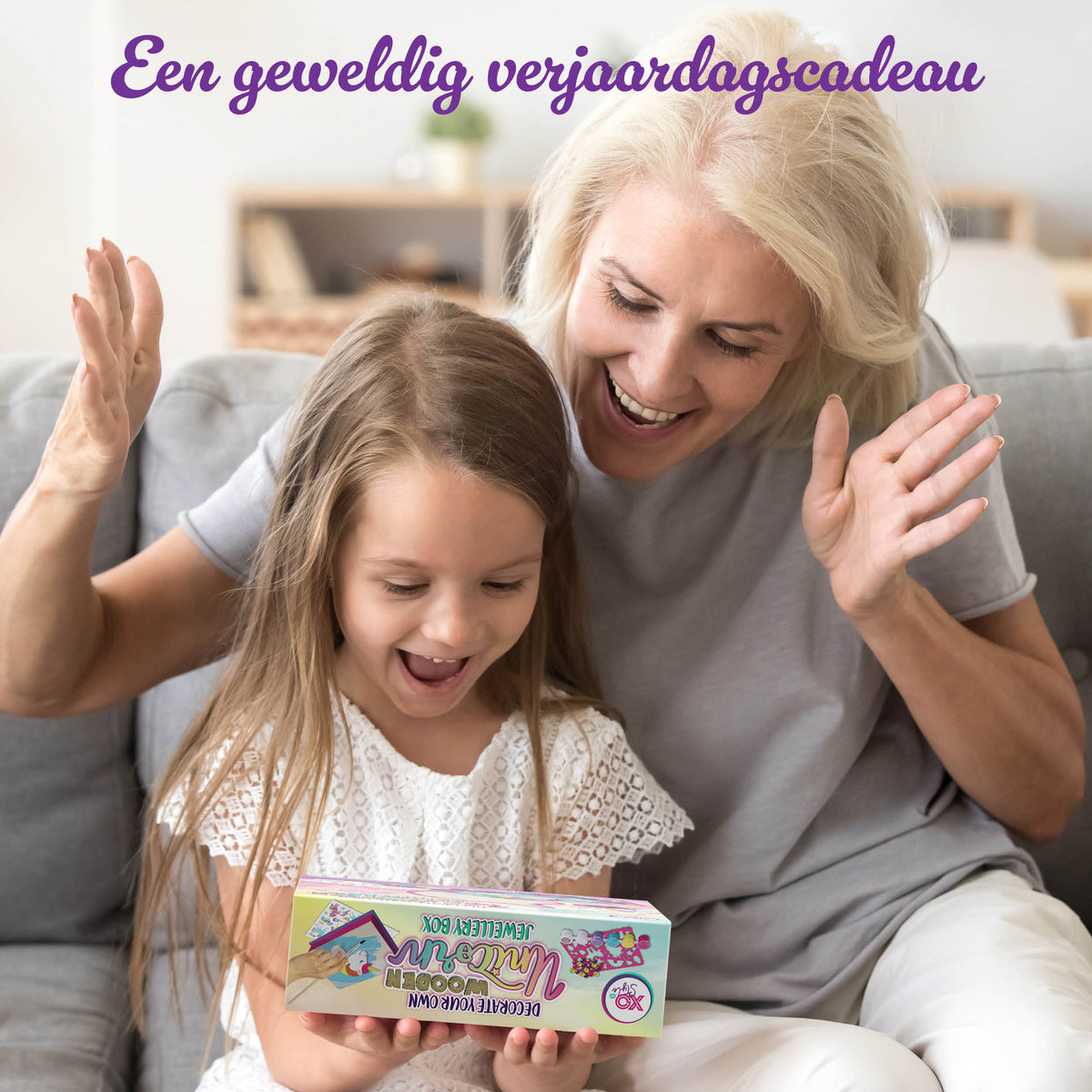 Joya Creative Kit de manualidades de unicornio 4 en 1 – Pintura, pegatinas, pixel art y decoración de joyero