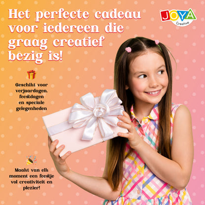 Joya Creative Luxe Bead Set 6500 Pieces – Jewelry Making with 30 Types of Beads, Charms & Accessories