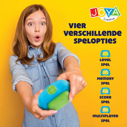 Joya Creative Pop It Game Controller – Quick Push Fidget Game with Light and Sound for Kids