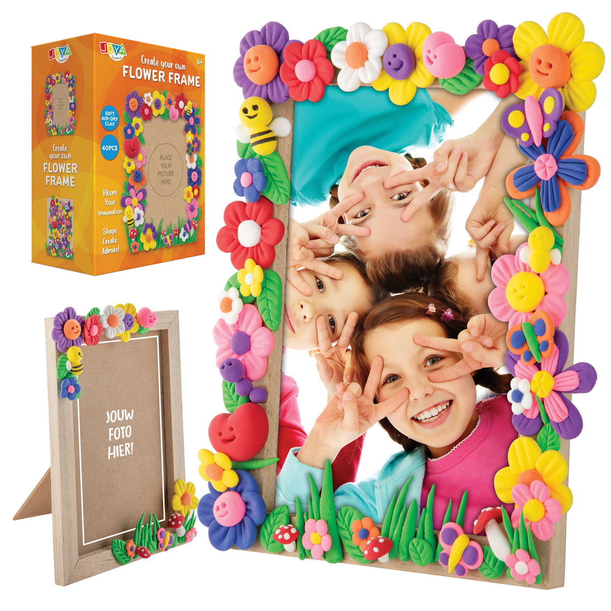Joya Creative Self-Drying Clay Set – Soft Air Dry Clay Craft Kit for Kids and Adults