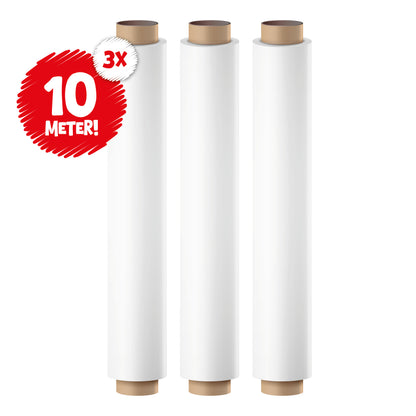 Joya Creative Blanco Tekenpapier op Rol Navulling 3x10 Meter – Extra Lange Papierrollen voor Tekenbord en Papierrolhouder