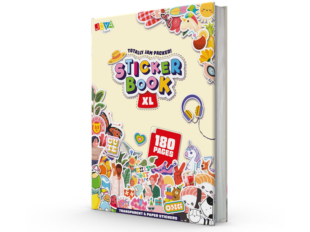 Joya Creative Libro de pegatinas XL – 7.500 pegatinas para decorar diarios, scrapbooking, bullet journals y agendas
