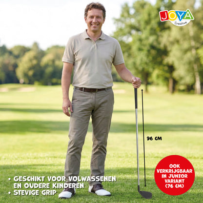 Joya Creative Palo de golf de 96 cm – Palo de golf para niños y adultos para bucket golf, juegos de jardín y juegos de exterior