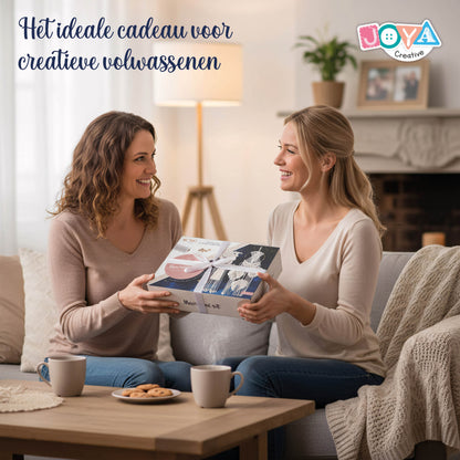 Joya Creative Set de macramé 2 en 1 – Crea tu propio tapiz de pared y atrapasueños, kit de manualidades DIY para adultos