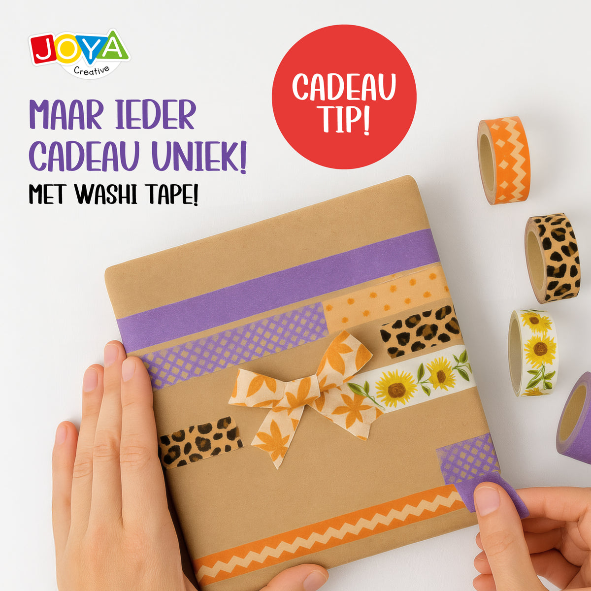 Joya Creative Set de cinta washi de 108 piezas – Accesorios para bullet journal, scrapbooking y journaling