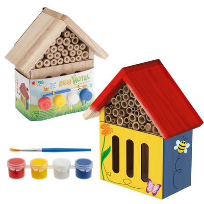 Joya Creative Insect Hotel Painting Kit - Build and Paint Your Own Insect Hotel for the Garden