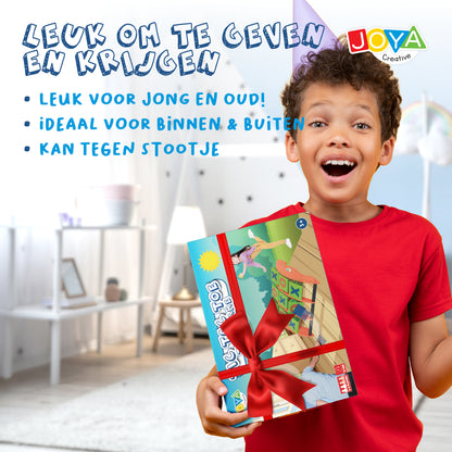 Joya Creative Juego de tres en raya – Juego familiar para 2-4 jugadores