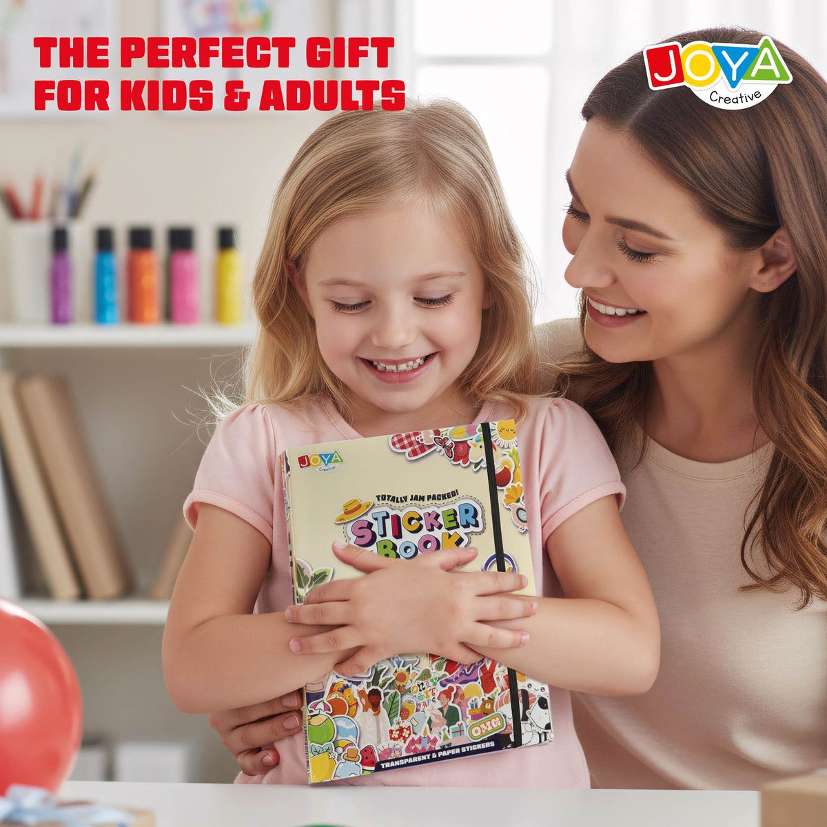 Joya Creative Sticker Book XL – 7,500 Stickers for Journaling, Scrapbooking, Bullet Journal, and Planner Decoration