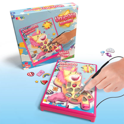 Joya Creative Unicorn Operatiespel – Spannend Behendigheidsspel voor Kinderen met Licht en Geluid