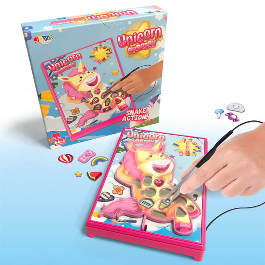 Joya Creative Unicorn Operatiespel – Spannend Behendigheidsspel voor Kinderen met Licht en Geluid