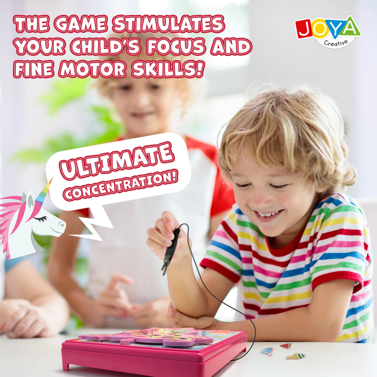 Joya Creative Unicorn Operation Game - Exciting Skill Game for Kids with Light and Sound