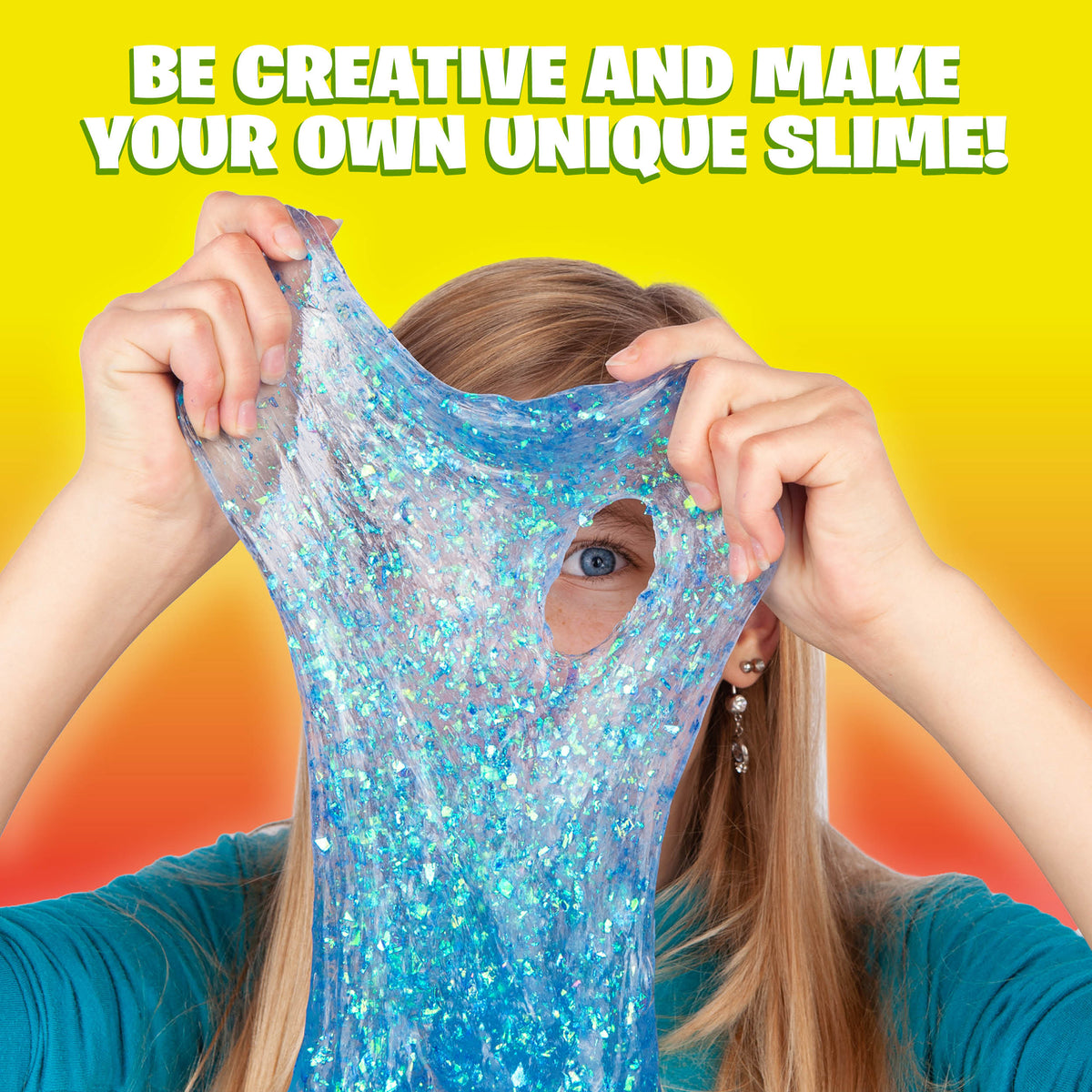 Joya Creative Slime Making Kit XXL – Make Your Own Slime with 6 Types of Metallic Slime for Kids