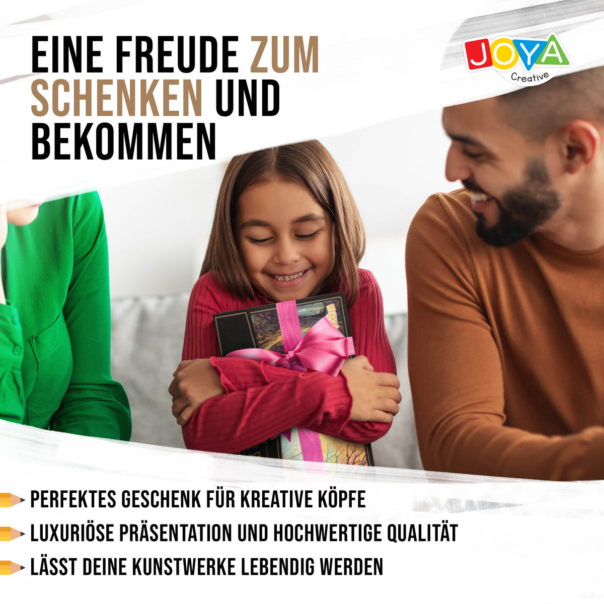 Joya Creative Professionelle Buntstifte Set 72 Farben – Premium Zeichenset für Erwachsene und Kinder