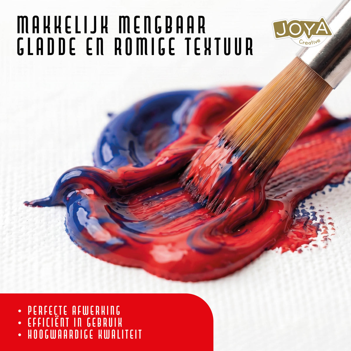Joya Creative Complete Acrylic Paint Starter Set 96 Colours – Acrylic Paint Set with Brushes for Canvas, Wood, Stone, and Paper