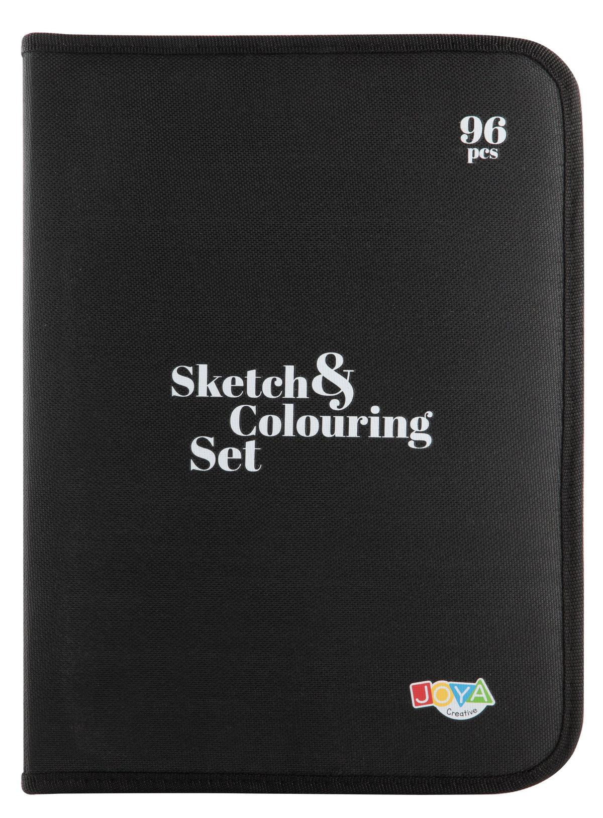 Joya Creative Set profesional de dibujo de 96 piezas – Lápices de colores, lápices de grafito y lápices de boceto en un lujoso maletín de almacenamiento