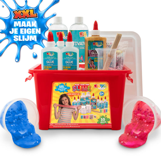 Joya Creative Slime Making Kit XXL – Make Your Own Slime with 6 Types of Metallic Slime for Kids