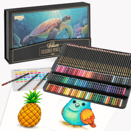 Joya Creative Professional Colored Pencils Set 120 Colors – Premium Drawing Set for Adults and Children in Luxury Storage Box