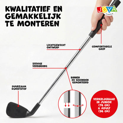 Joya Creative Palo de golf junior de 76 cm – Palo de golf infantil para bucket golf, juegos de exterior y diversión activa