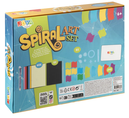 Joya Creative Lujoso set de espirógrafo Designer Art de 60 piezas – Kit de dibujo de mandalas con scratch art y juguete Montessori