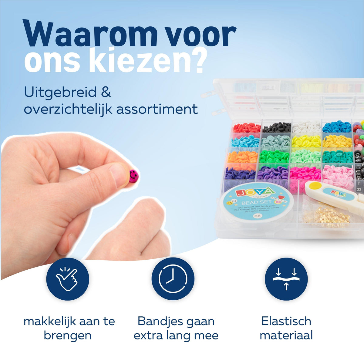 Joya Creative Sieraden Maken Set 4550+ Delig – Armbandjes Maken voor Meisjes met Katsuki Kralen, Letterkralen, Smileys, Bedels, Fruitkralen & Unicorn Charms