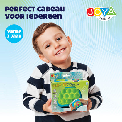 Joya Creative Pop It Game Controller – Quick Push Fidget Game with Light and Sound for Kids